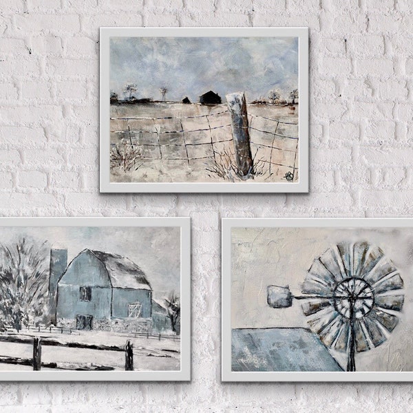 Rustic Art Print Etsy