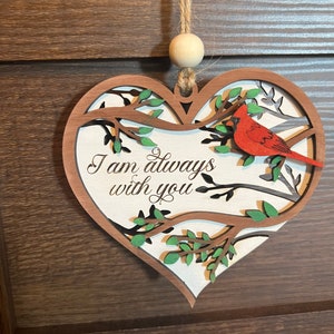 Cardinal Memorial Ornament
