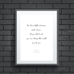 When you look for the light - Uncle Iroh