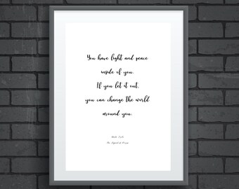 When you look for the light - Uncle Iroh