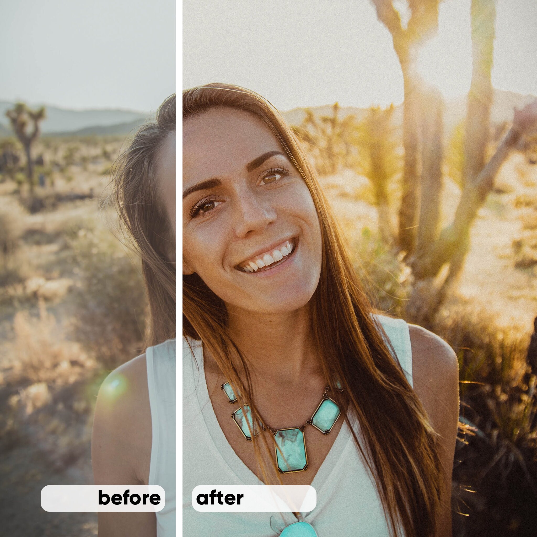 Lightroom Mobile Preset Selfie Mobile Preset Instagram | Etsy