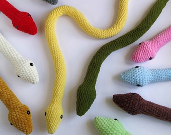 Snake plush, Stuffed snake, Gift snake, Cute Snake interior for photo props