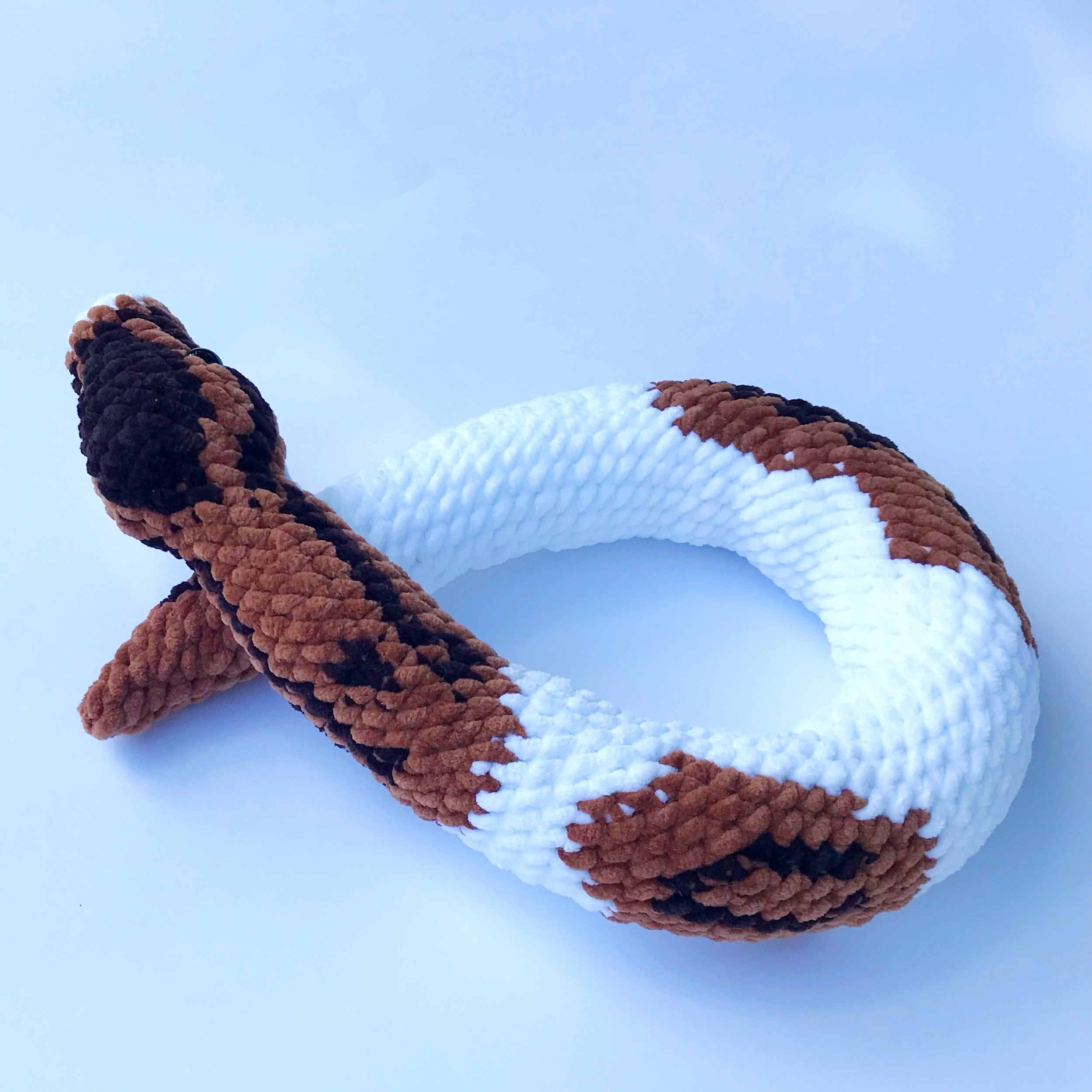 Mustard Pied Ball Python Snake Plush , Stuffed Reptile Lovers Gift ...