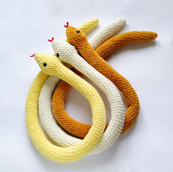 Snake Plush Interior Stuffed Snake Gift Snake Cute Snake Etsy