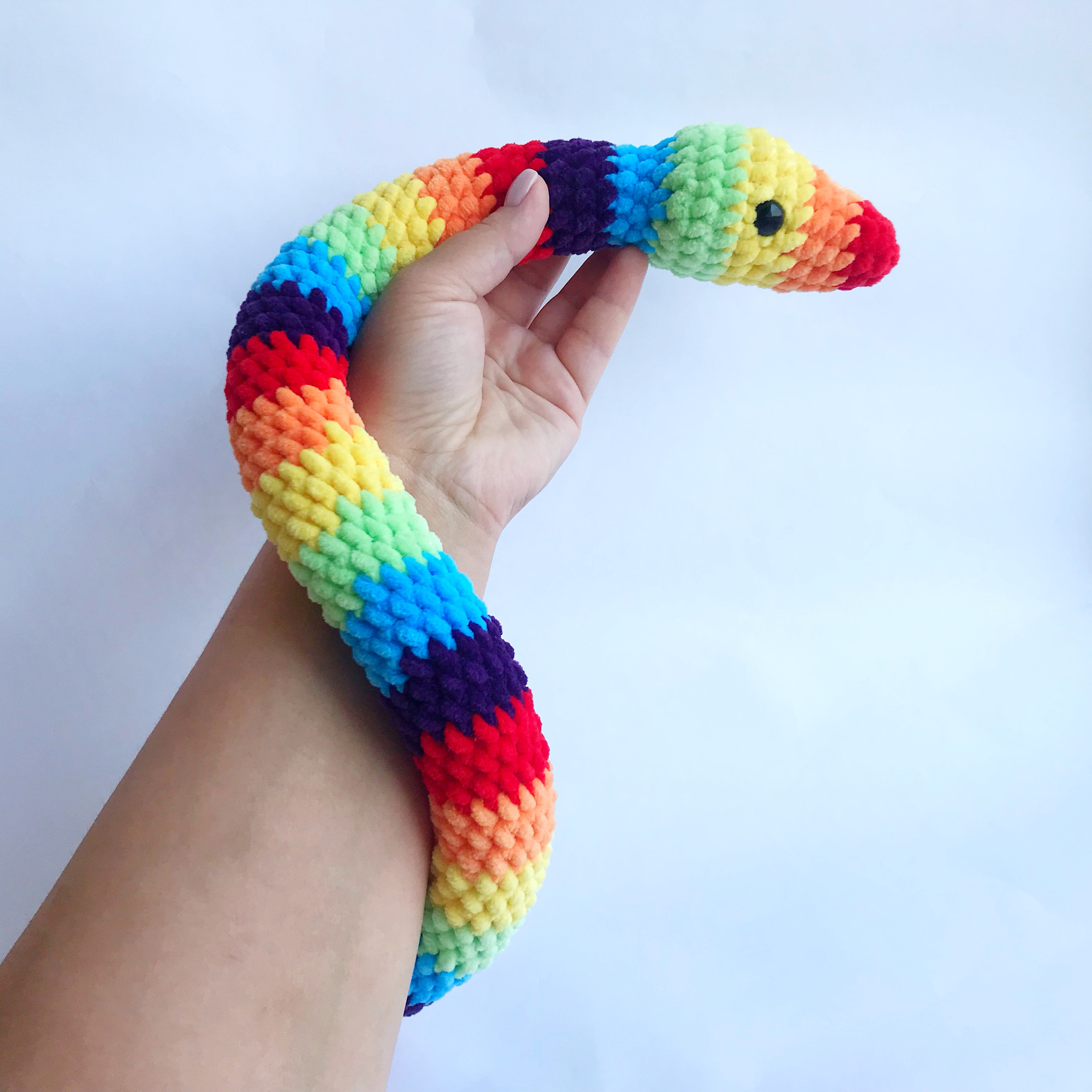 LGBT PRAIDE Snake Plush Plushie Reptile Lovers Gift Cute - Etsy