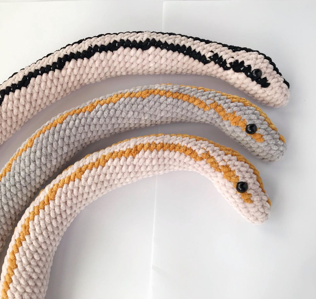 Visual Reference: Rosy Boa Snake Plush Cute Snake Safari Animals For Photo