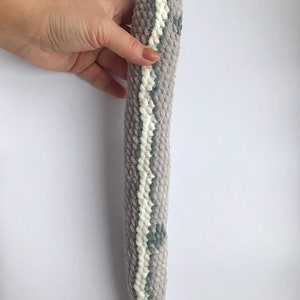 Crochet Pattern Gray Ball Python Snake plush image 7
