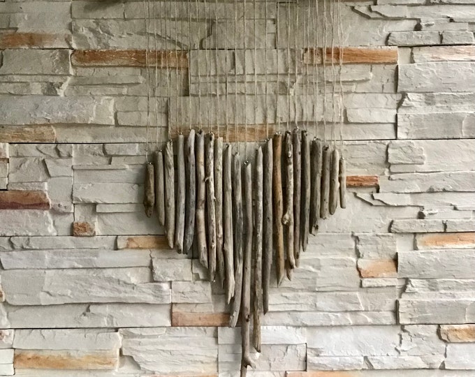 Driftwood Wall Art Driftwood Wall Decor Driftwood Love Heart Driftwood