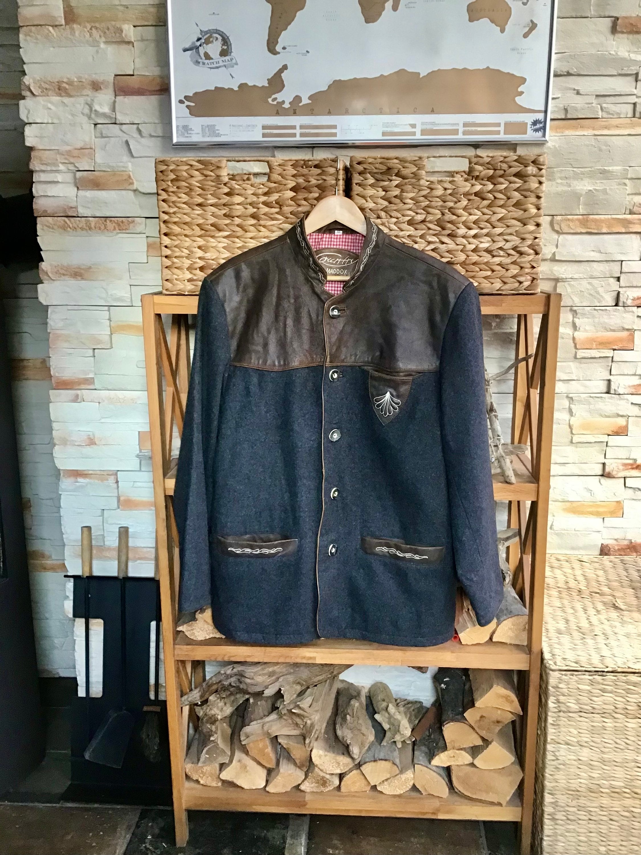 Maddox Leather Jacket Etsy UK