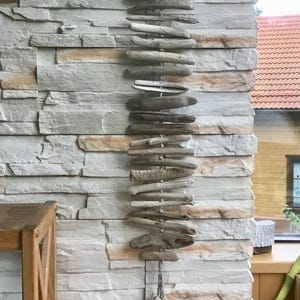 Driftwood Wall Art Driftwood Wall Decor Mobile Wall Hanging Driftwood Garland Christmas Decor Wedding Decor