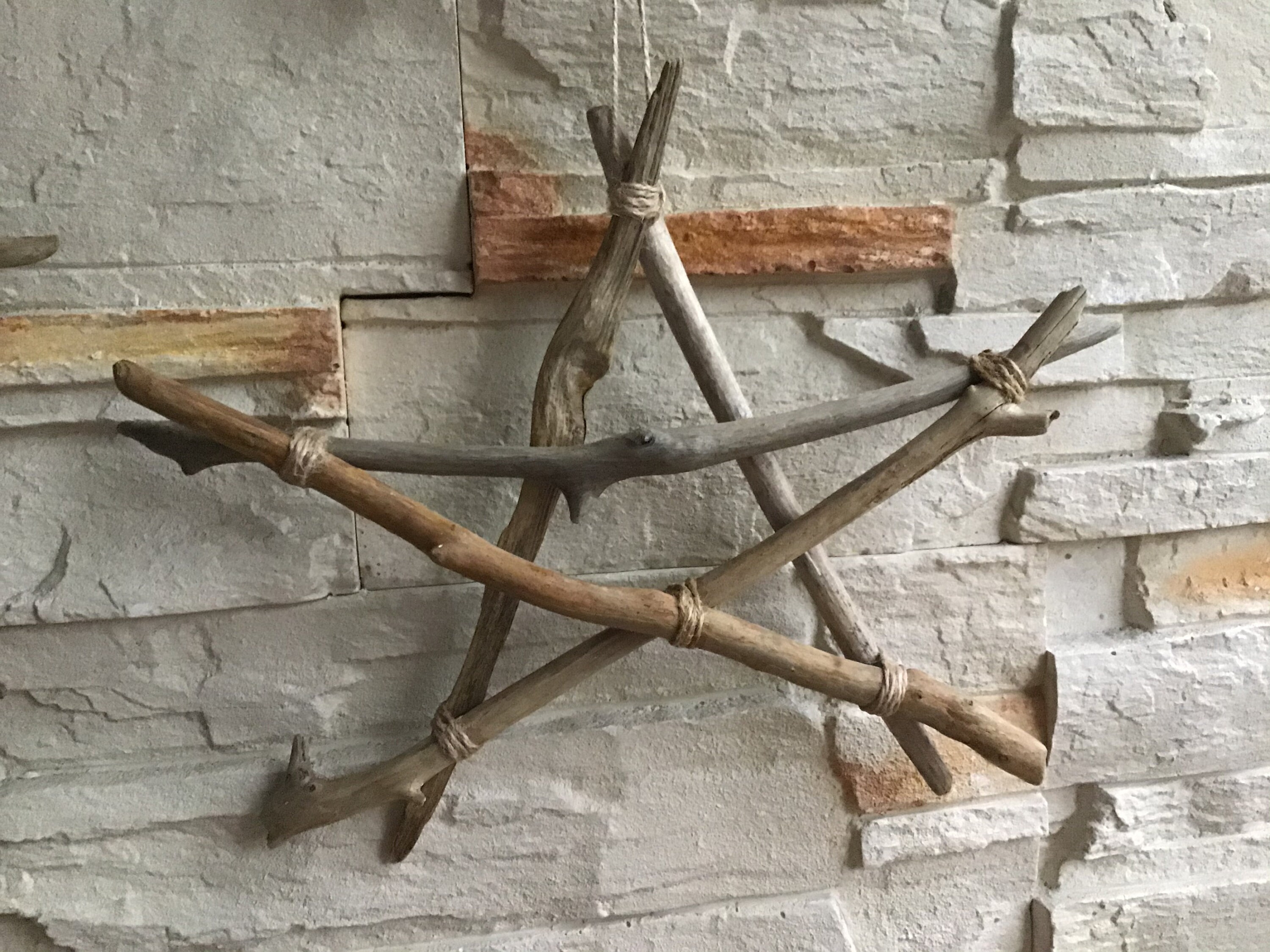 Driftwood Wall Decor Driftwood Stars Driftwood Wall Art Etsy