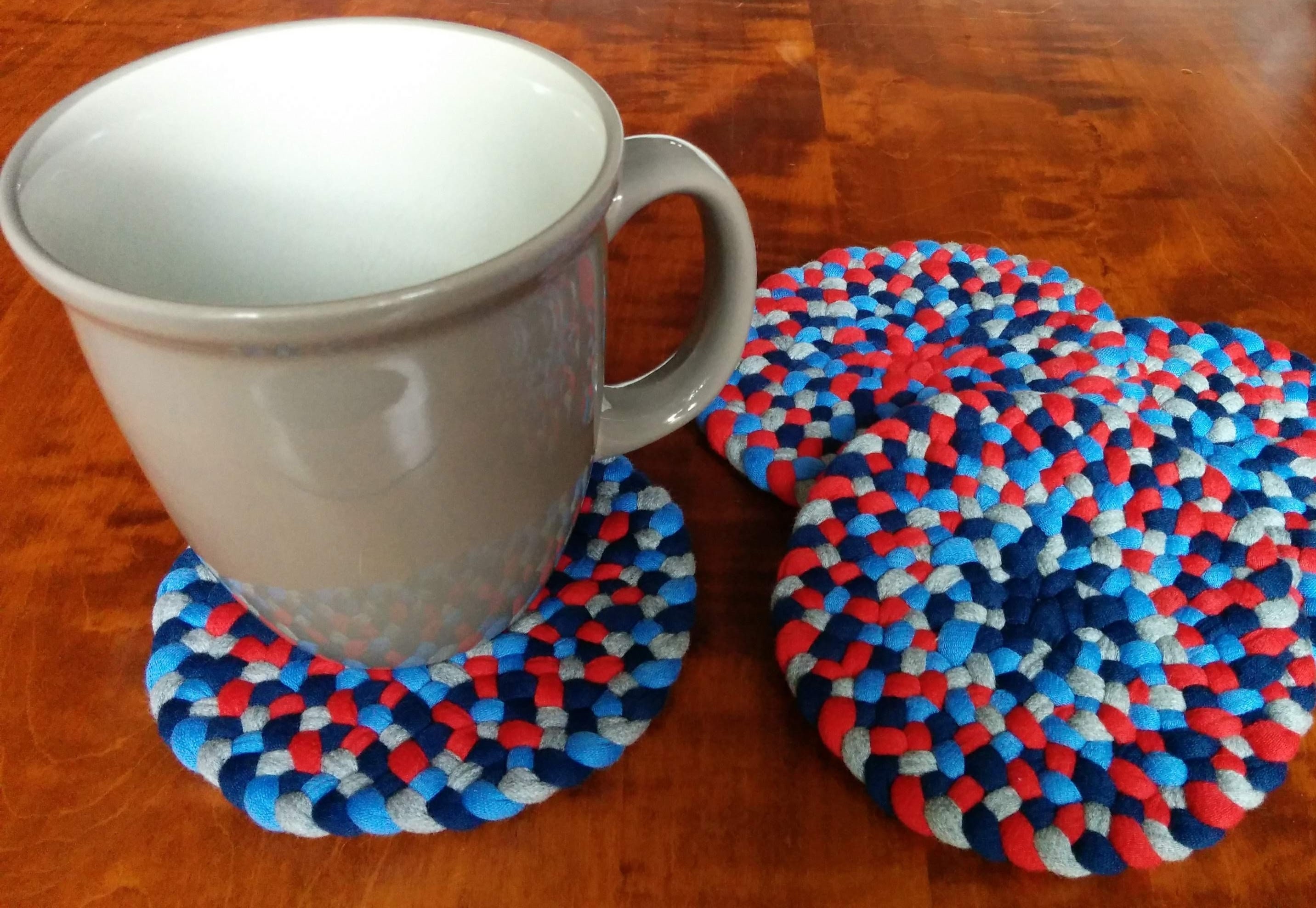 Absorbent Fabric Coasters set of 2 4 6 8 MADE TO ORDER Etsy