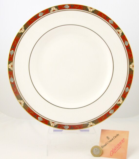 Brand New, Royal Crown Derby, Fine Bone China Cloisonne Dinner