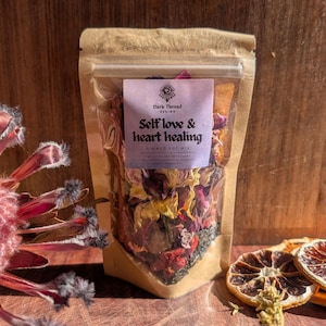 Self love simmer pot | Heart healing ritual | Self care gift box | Emotional wellness potpourri