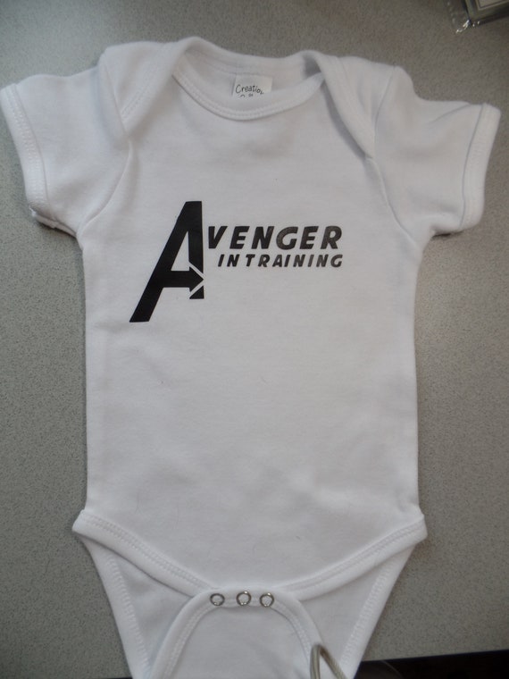 marvel baby onesie