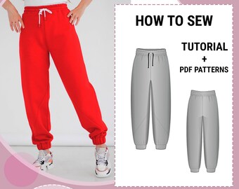 baggy sweatpants pattern