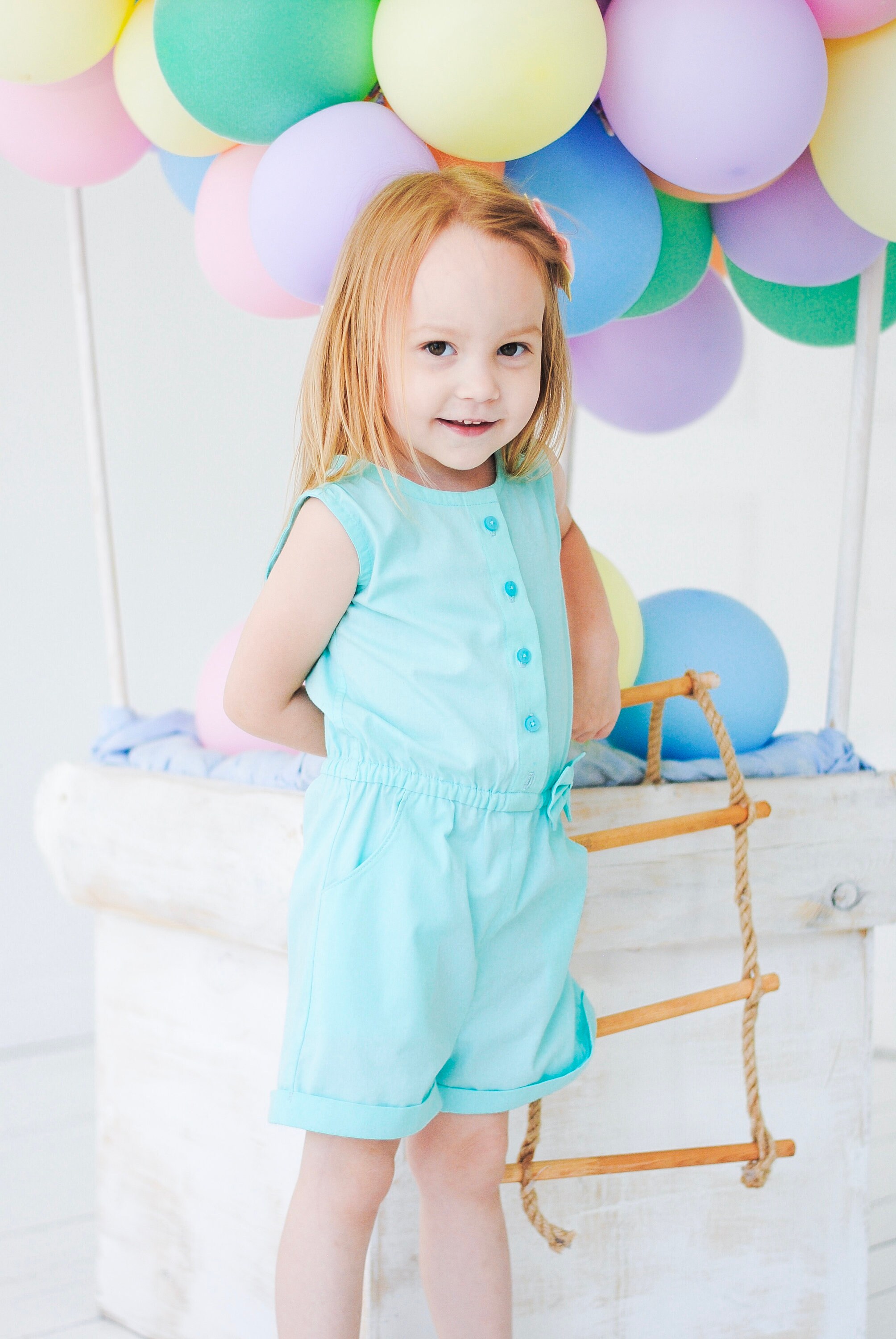 Summer Romper Sewing Pattern for Girls / Sizes 122158 / Etsy