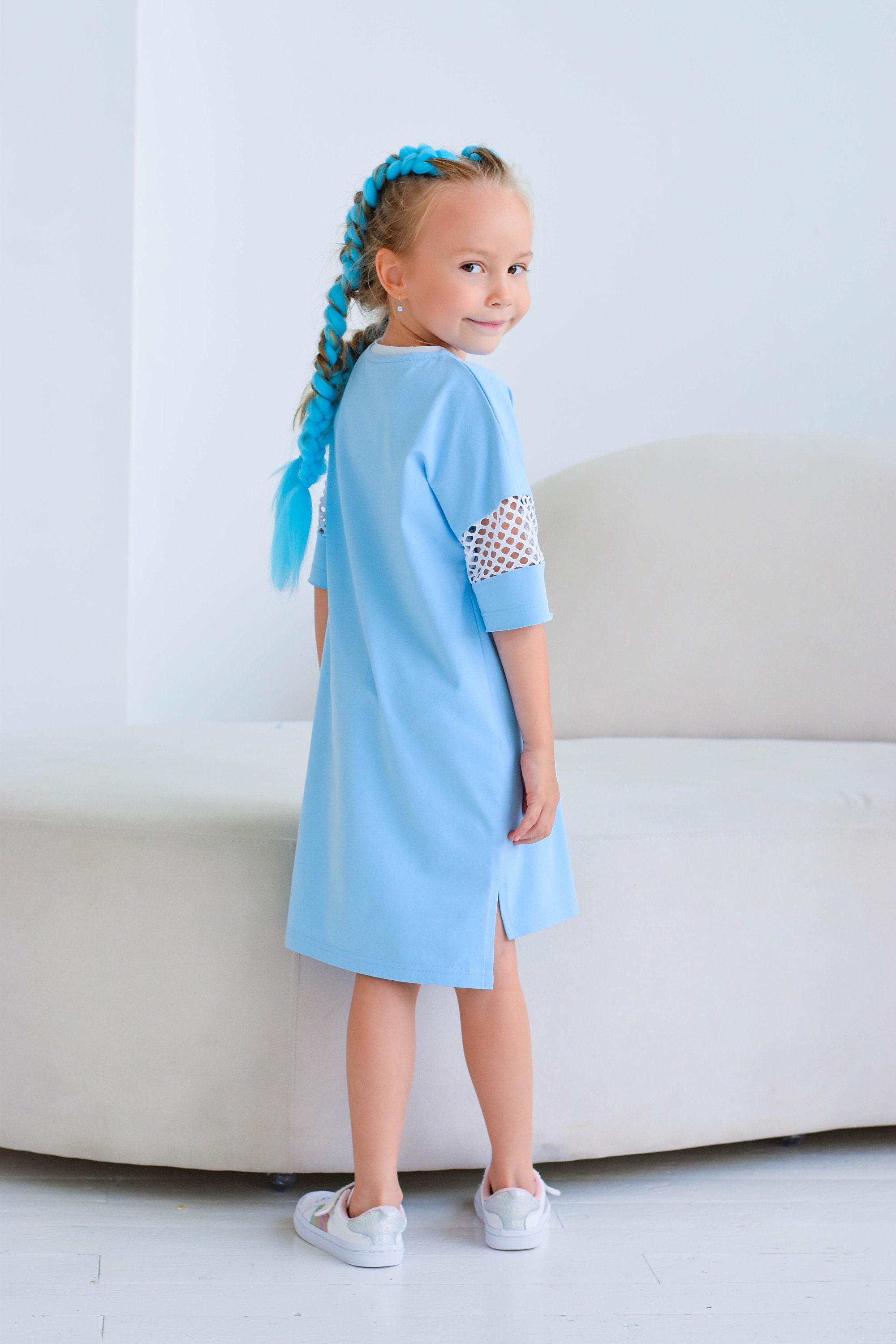 Baby girl t shirt dress pattern toddler girl dress sewing Etsy