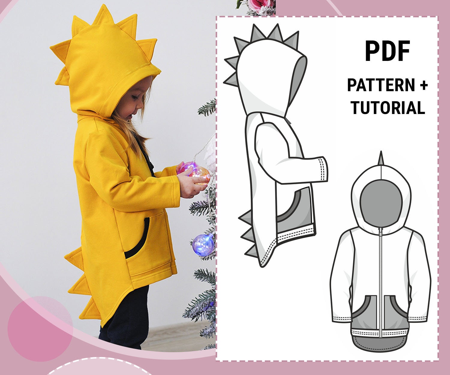 kids sweatshirt sewing pattern