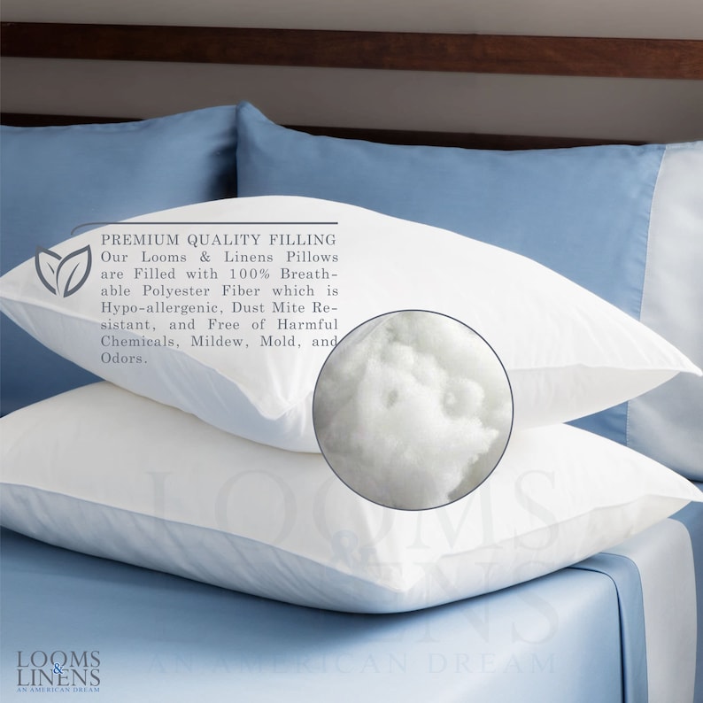 Throw Pillow Stuffing Sham Inserts Dozen Pillows Down Etsy