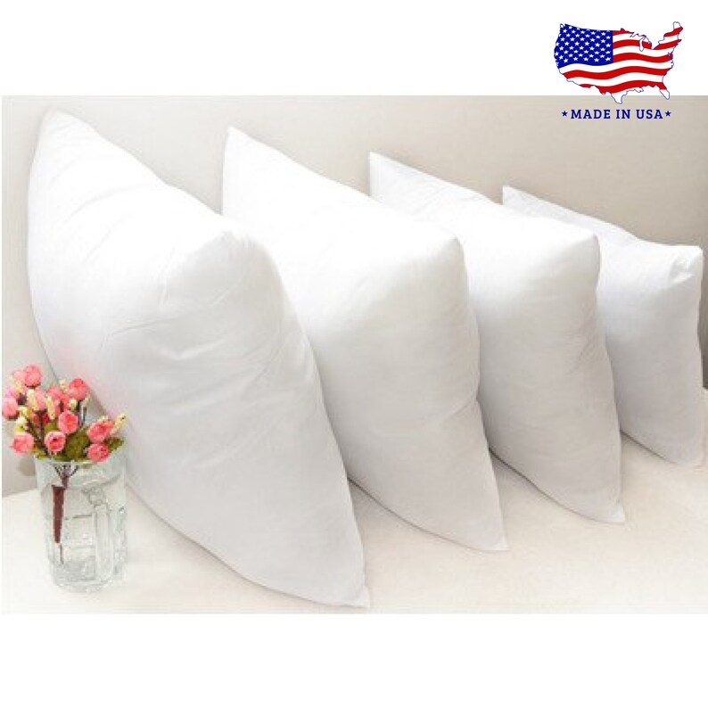 Euro Pillow Stuffing throw pillow inserts hypoallergenic Etsy