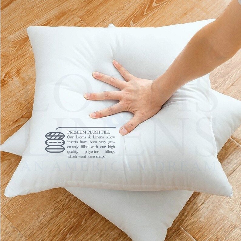 24x24 inch Pillow inserts square euro pillow form Etsy