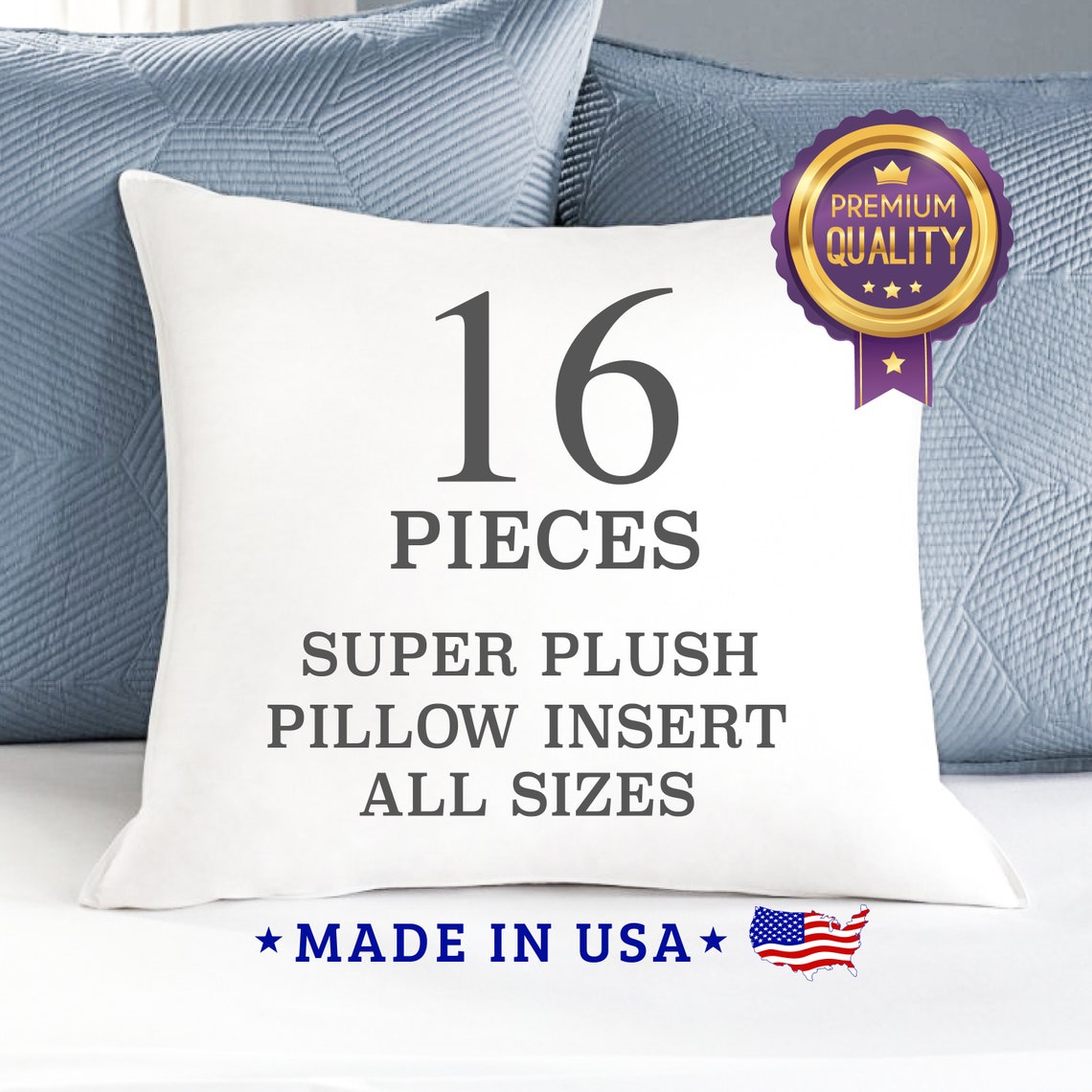 Pillow Inserts Throw Pillow Stuffing Down Alternative Pillows Etsy