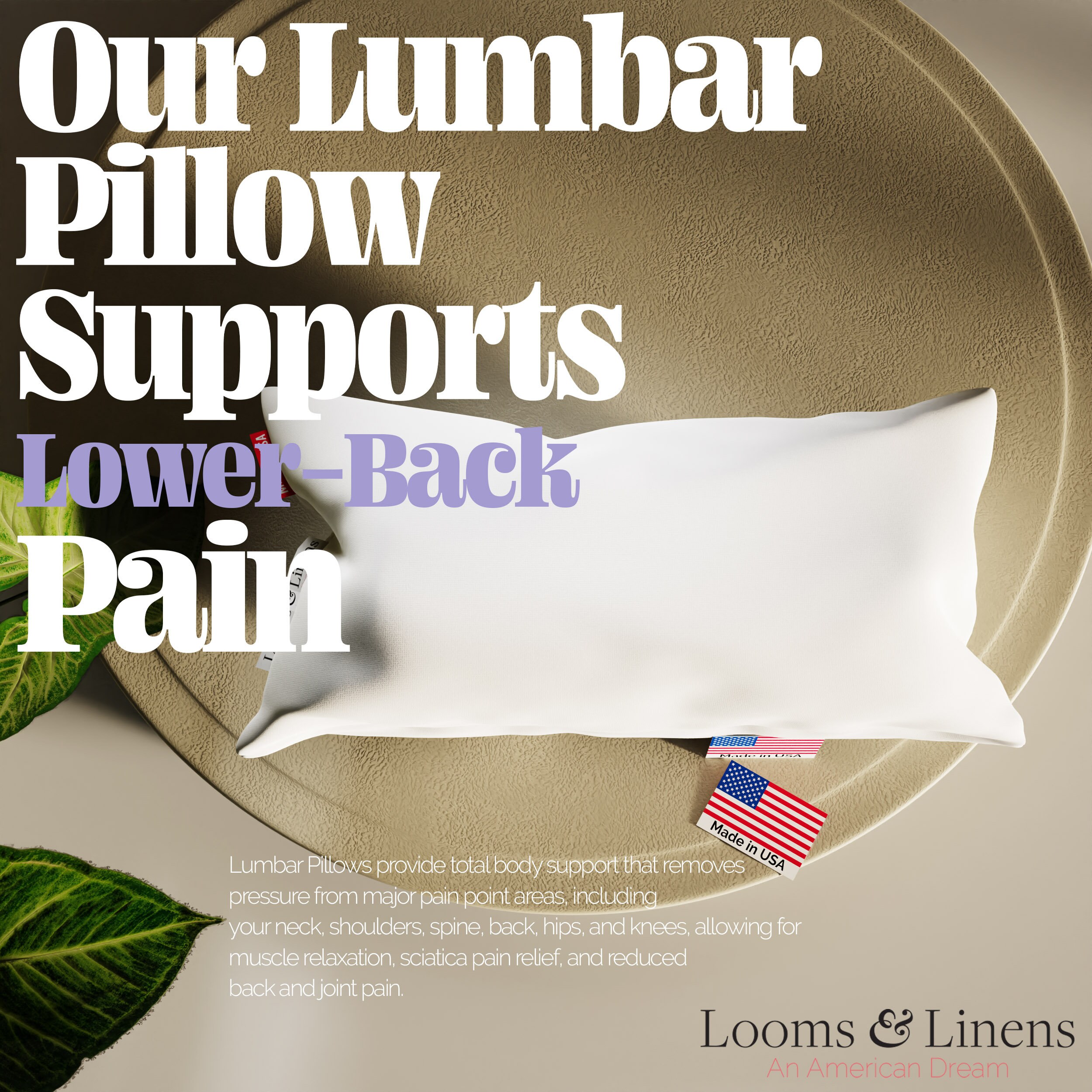 Lumbar Insert Down Alternative Pillow Forms Boudoir Pillow Etsy