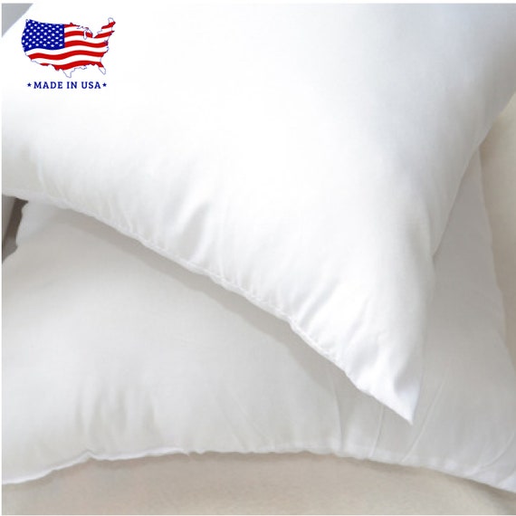 Throw Pillow Stuffing Sham Inserts Euro Square Pillows Down Etsy