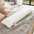 Full Body Pillow Dakimakura for Adults with Down Alternative Plush Filling - Made in USA -  Rem Sleep Support Pillow for Side Sleepers