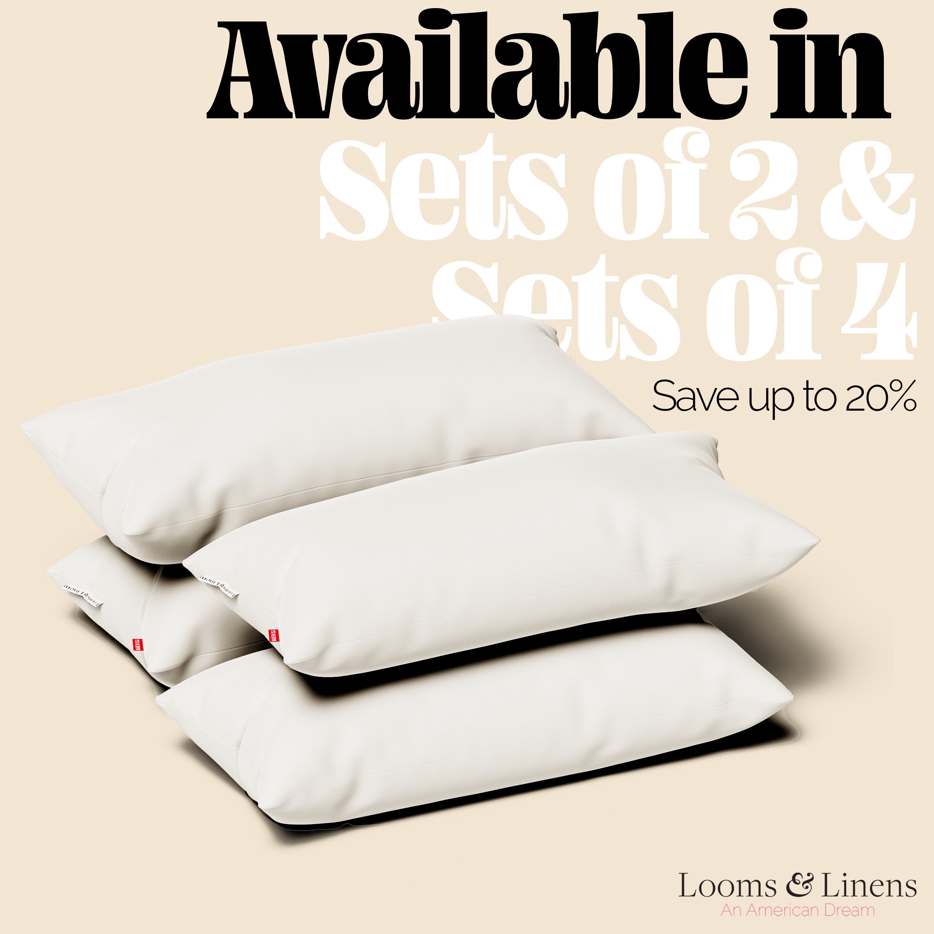 Lumbar Insert Down Alternative Pillow Forms Boudoir Pillow Etsy