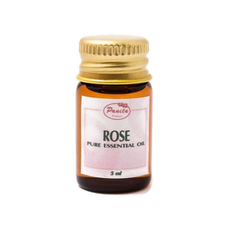 Rose Essential Oil 5 ml 100 Pure and Natural Free Shipping Etsy