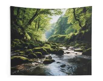 Landscape Nature Indoor Wall Art: Hanging Tapestries for Medium | Large Decor, Home, Dorm Room Gift - Wall Tapestries Housewarming Gifts