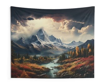 Landscape Nature Indoor Wall Art: Hanging Tapestries for Medium | Large Decor, Home, Dorm Room Gift - Wall Tapestries Housewarming Gifts