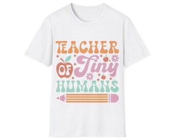 Teachers T-shirt : Softstyle T-Shirt - Teacher Gift, Educator Style, Teaching Outfit, Classroom Comfort - Gift for Teacher