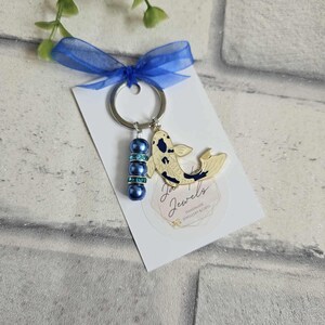 Blue Koi Fish Keyring/Bag Charm