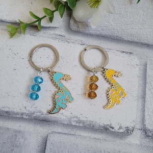 Dinosaur Keyring/ Bag Charm (Brontosaurus)