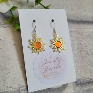 Pendientes Sol Celestial