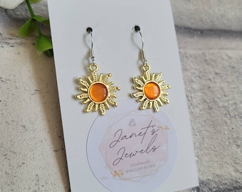 Celestial Sun Earrings
