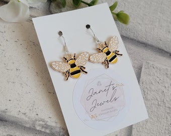 Bumblebee Earrings