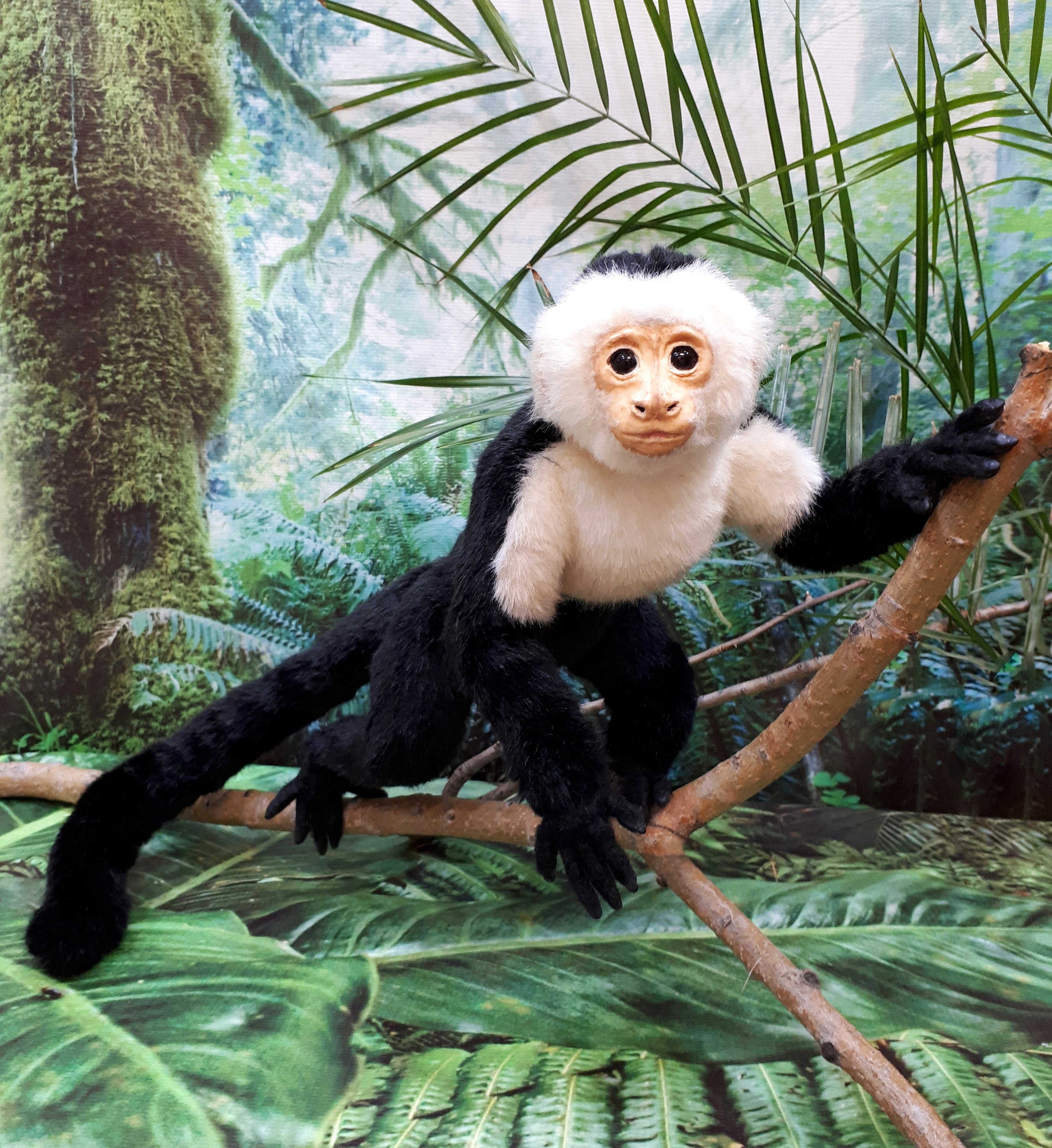 Realistic Toy Stuffed Animal Monkey Baby Monkey Realistic Etsy