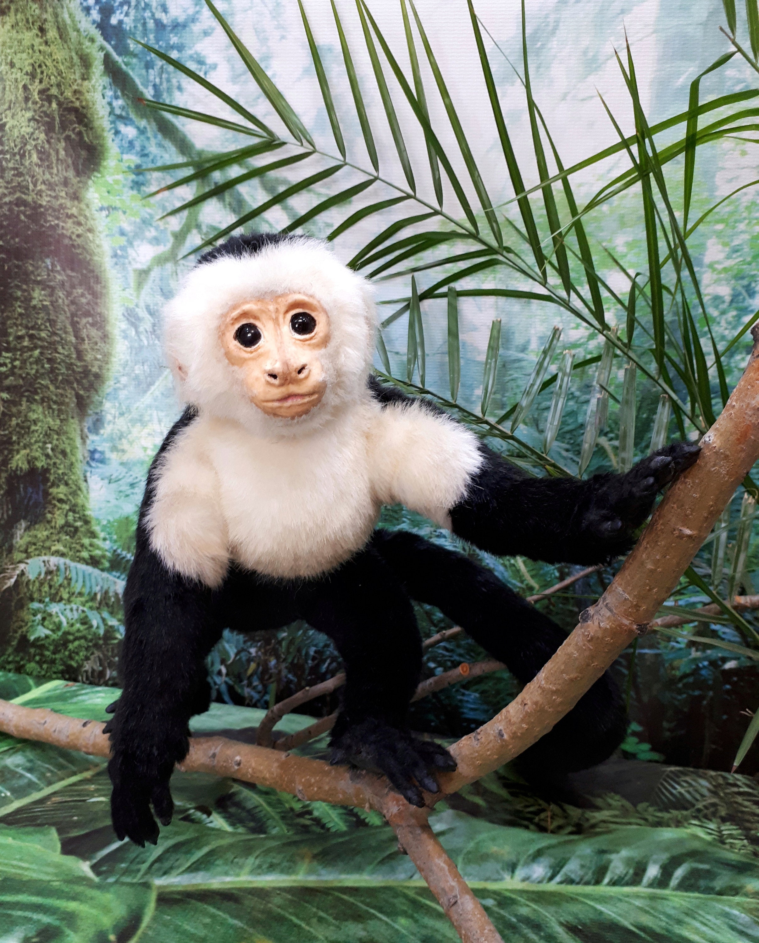 Realistic toy stuffed animal monkey. Baby monkey realistic Etsy