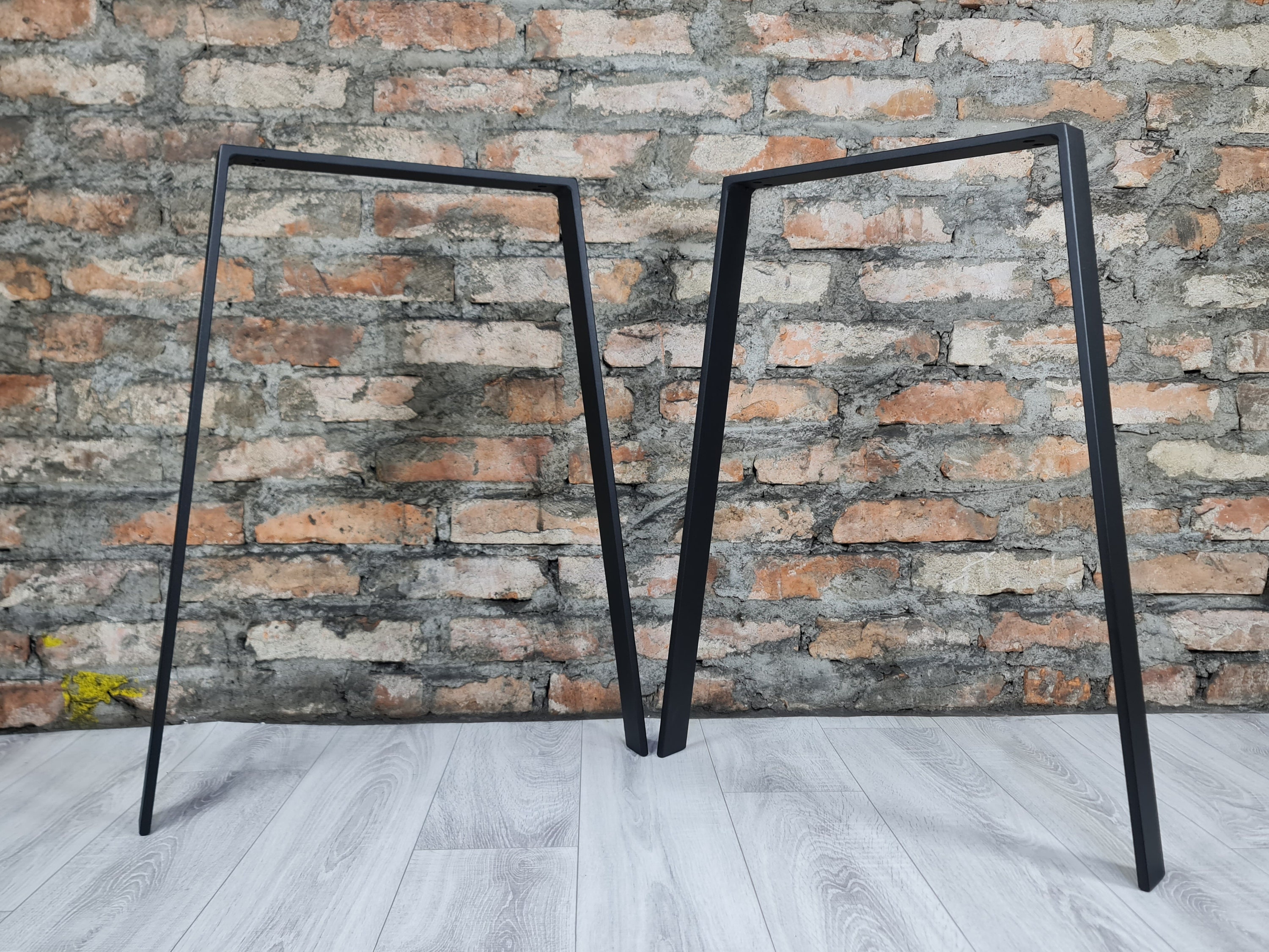 Tischbeine Tischgestell Table Legs Tischkufen Metall Industrial Pied de table Schwarz Loft Metalltisch Beine zum Tisch Industrietisch