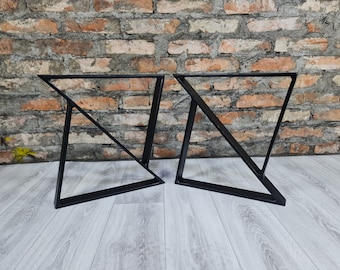 Gambe del tavolo Bankbeine Metall Panca Bankkufen tischbeine Tischgestell Couchtischkufen Tavolo Tisch Stal Metall Schwarz industrial Bank Sitzbank
