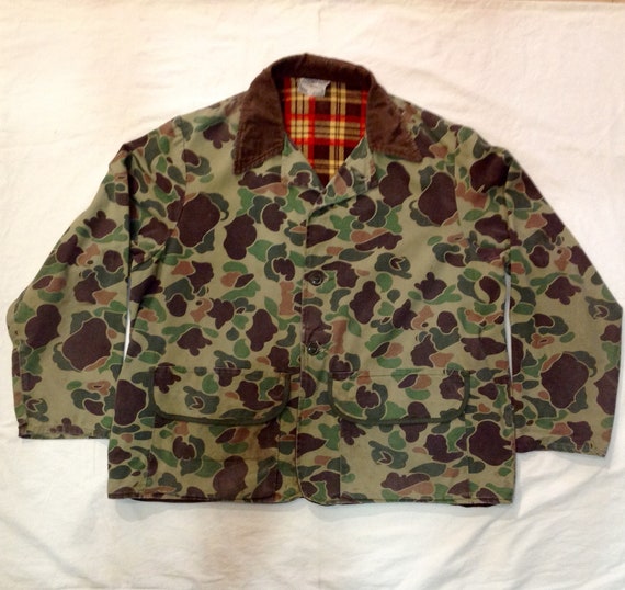 old school duck camo jacket