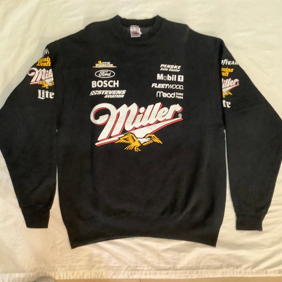 Vintage Miller NASCAR sweat-shirt XL