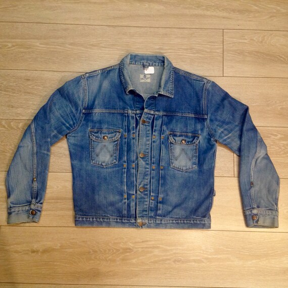 wrangler denim jacket xl