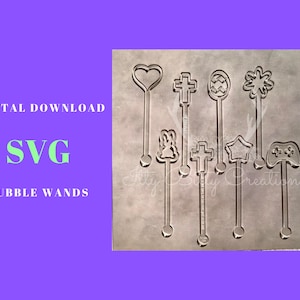 Bubble Wands *DIGITAL SVG*