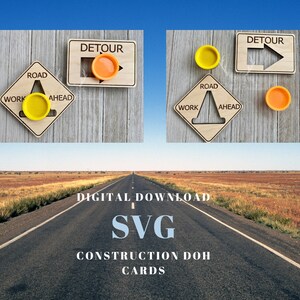 Construction DOH Cards *DIGTIAL SVG*