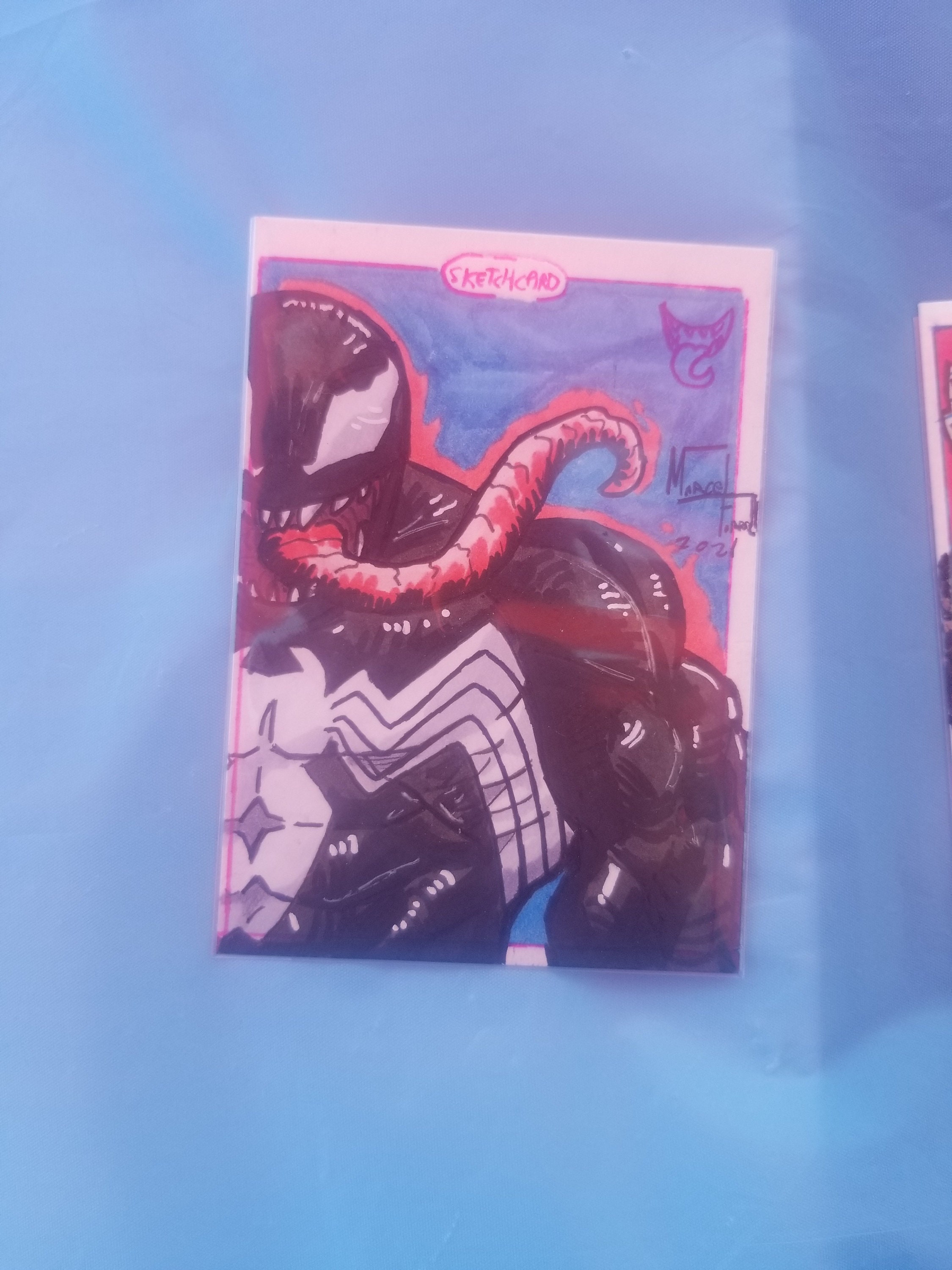 Venom Trading Card - Etsy